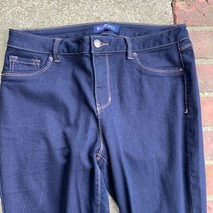 Blue spice size 11 dark skinny jeans
